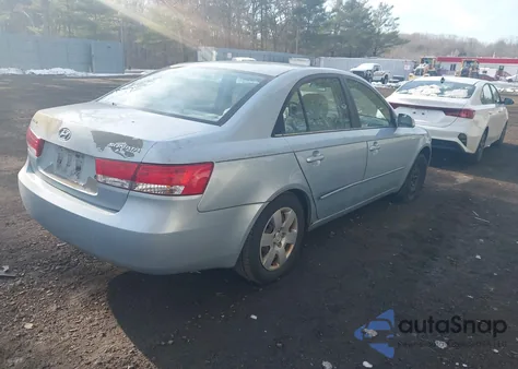 2007 Hyundai Sonata Gls z USA, uszkodzony, nr VIN 5NPET46C17H195481